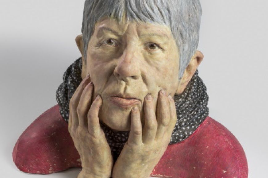 ANNA (2015). Tierra cocida policromada (temple de huevo). Colección particular. | © Jordi Geli ANNA (2015). Tierra cocida policromada (temple de huevo). Colección particular. | © Jordi Geli