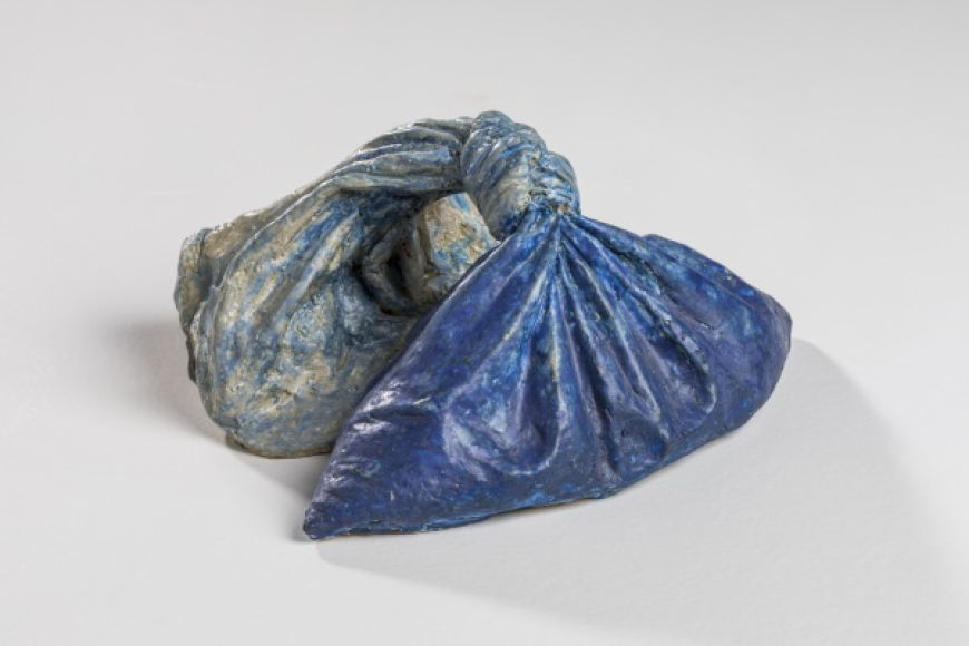 BOSSA DE BLAU (2007). Gres esmaltado. Colección particular. | © Jordi Geli BOSSA DE BLAU (2007). Gres esmaltado. Colección particular. | © Jordi Geli