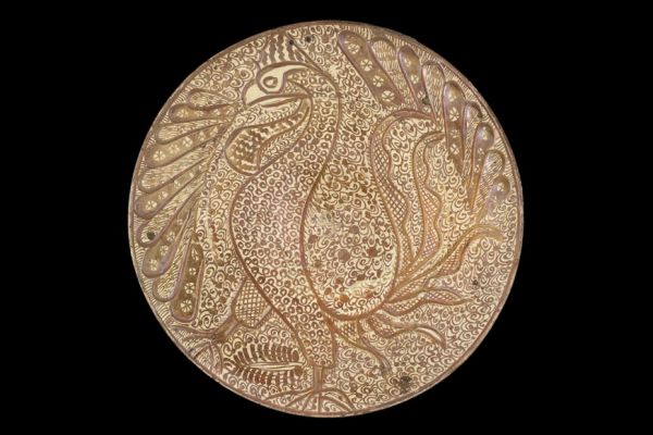 Ceràmica daurada de la Col·lecció Mascort
