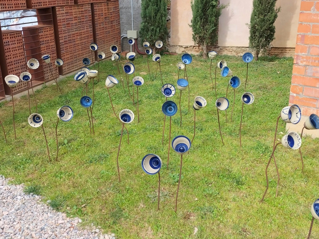 Les flors de ceràmica