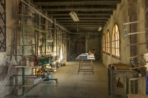 La sala d’assecat de peces o “secadero” (2018) | © Jordi Geli / Terracotta Museu