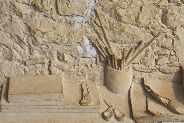 PRESTATGERIA (2007). Gres natural. | © Jordi Geli