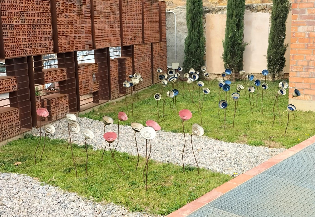 Les flors de ceràmica