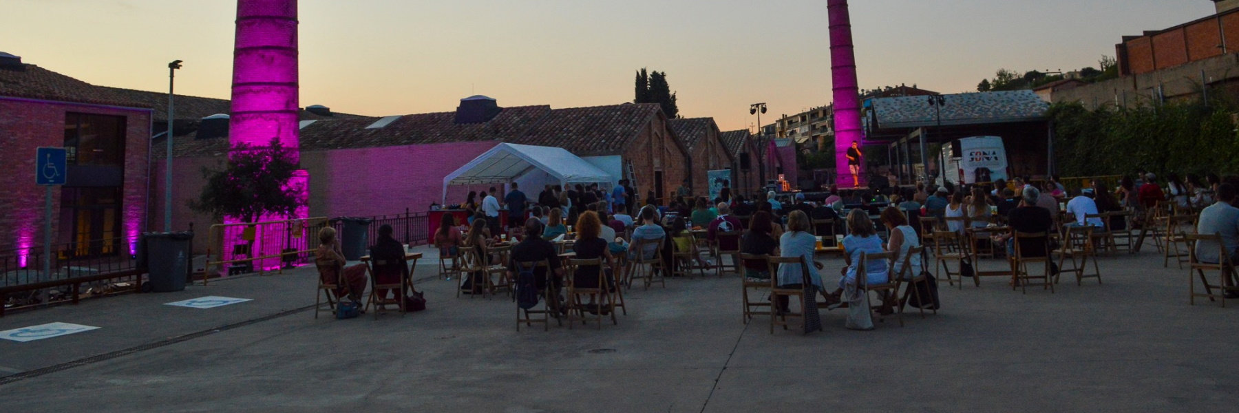 Concert del fITM, en els exteriors del Terracotta Museu