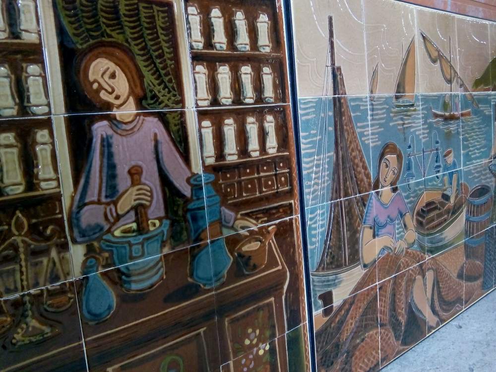 Dos dels plafons que s'incorporen al fons