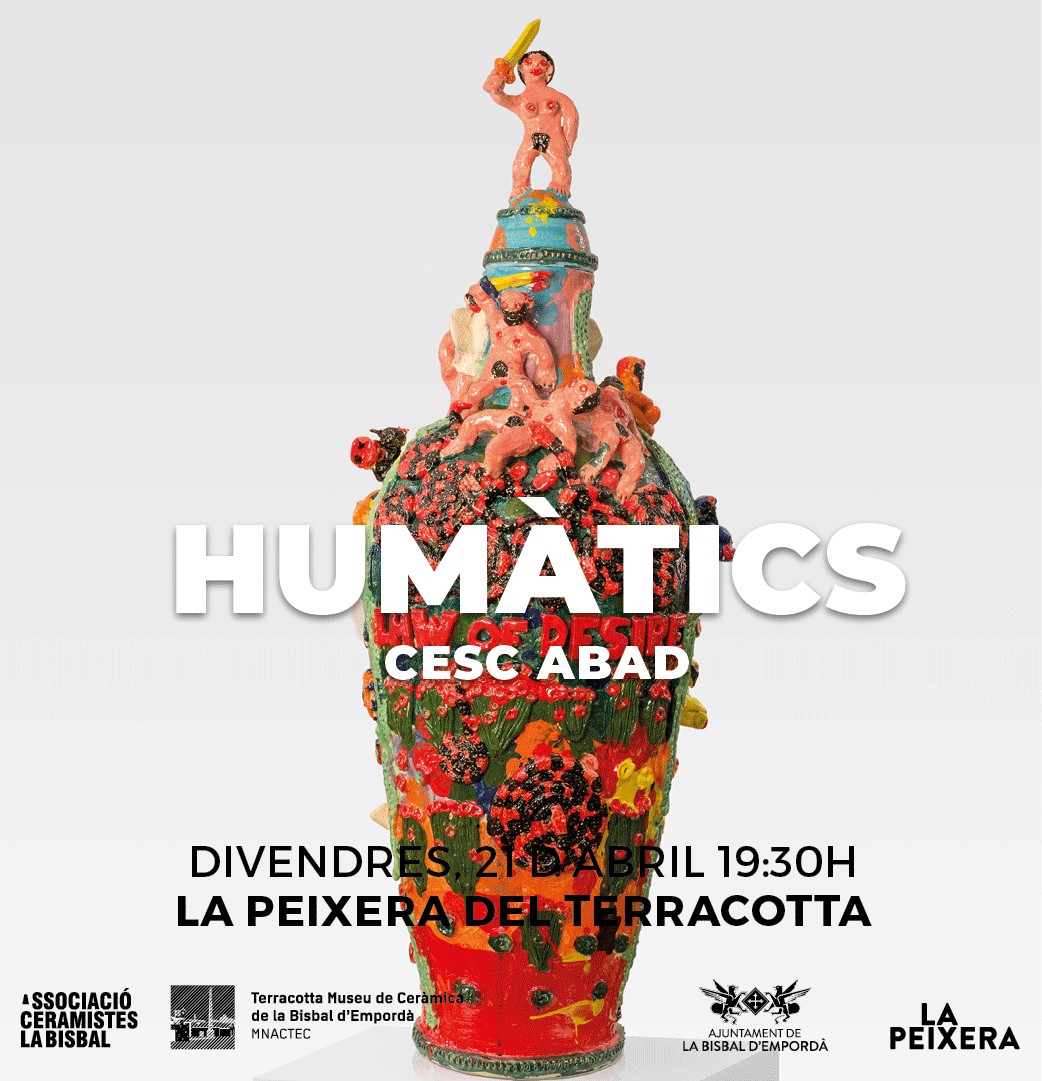 Invitació a la inauguració de l'exposició 'Humàtics', de Cesc Abad
