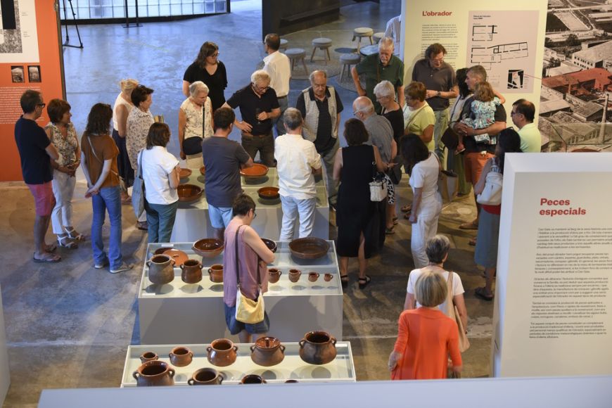 Visita guiada de Carles Sala a l'exposició temporal | © Anna Pascual Visita guiada de Carles Sala a l'exposició temporal | © Anna Pascual